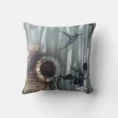 古めかしい幽霊 クッション (裏面)