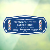 古カスタマイズいバファッションドーバーショップポールフロント ウィンドウサイン (シート3)