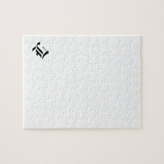 古カスタムい英語のフォント文字（Lは文字） ジグソーパズル