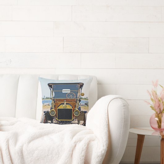 古カッコいい車の枕！ クッション (ソファ)