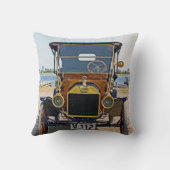 古カッコいい車の枕！ クッション (裏面)