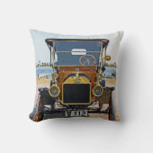 古カッコいい車の枕！ クッション (正面)