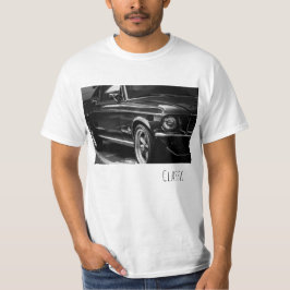 古クラシック車フォトTシャツトップ Tシャツ