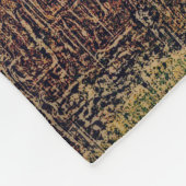 古グランジい背景や古ぼけた質感  フリースブランケット (角)