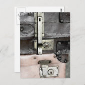 古スーツケースはがき ポストカード (正面/裏面)