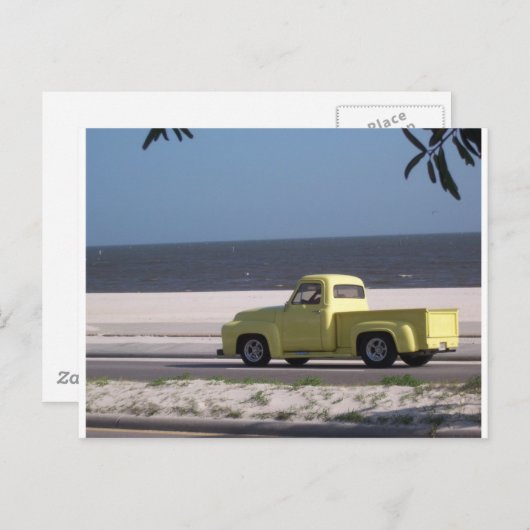 古トラック ポストカード (正面/裏面)