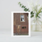 古ネオショ鉱山建物 ポストカード (スタンド正面)