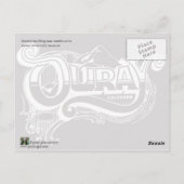 古ネオショ鉱山建物 ポストカード (裏面)