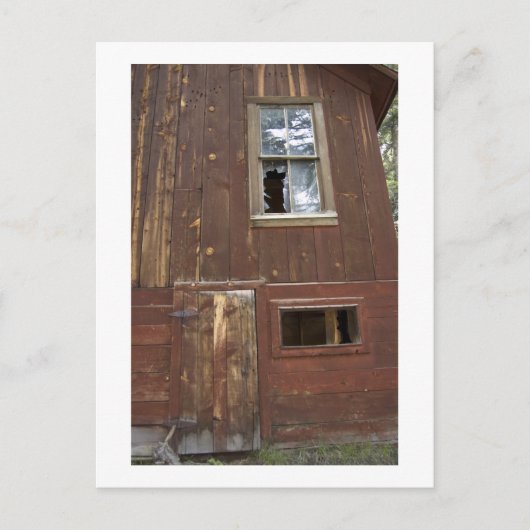 古ネオショ鉱山建物 ポストカード (正面)