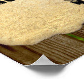 古パーソナライズされたい写真ポスターの募集 ポスター (角)