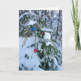 古ファッションドいクリスマス シーズンカード