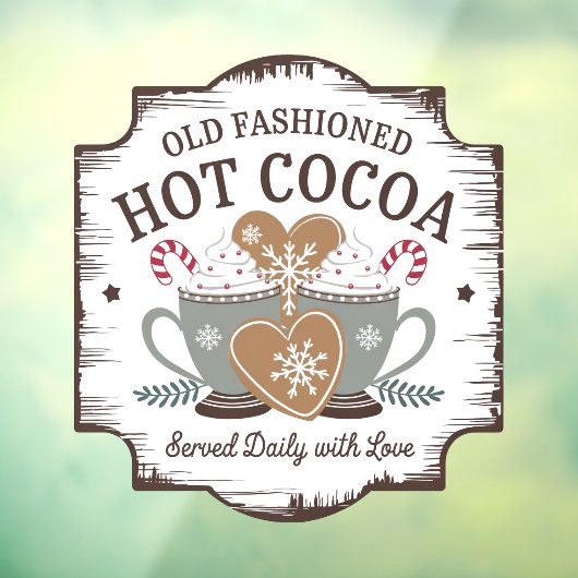 古ファッションドいココア ウィンドウサイン (シート3)