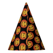 古ファッションドいハロウィーン、かぼちゃ パーティーハット (裏面)