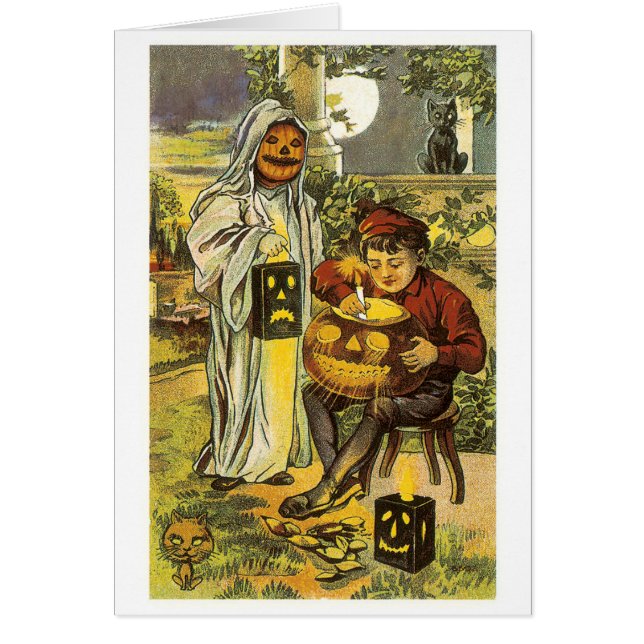 古ファッションドいハロウィーン、ジャック・オ・ランタン (正面)