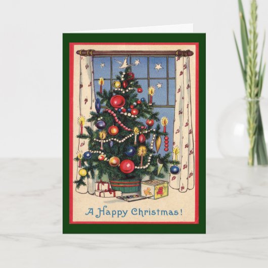 古ファッションドいヴィンテージ シーズンカード (正面)