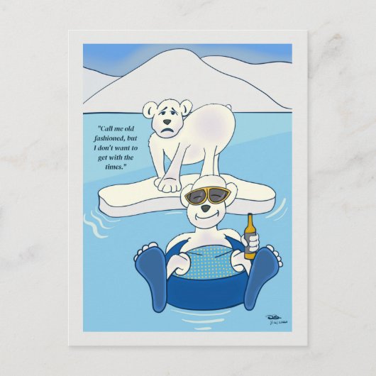 古ファッションドい ポストカード (正面)