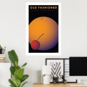 古ファッションドい（大きなポスター） ポスター (ホームオフィス)
