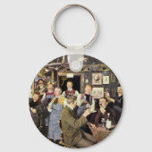 古ファッションドバーと人祝々の,パーティー キーホルダー (正面)