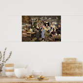 古ファッションドバーと人祝々の,パーティー ポスター (キッチン)