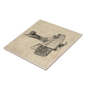 古ファッションド機 タイル (側面)