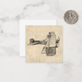 古ファッションド機 ノートカード (正面/裏面インサイチュ)