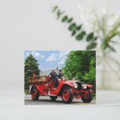 古ファッションド火トラック ポストカード (スタンド正面)