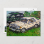 古メルセデ絵画ス ポストカード (正面/裏面)