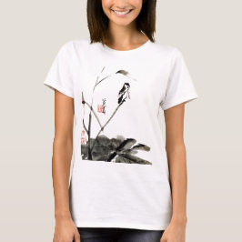 古中国の水彩画 Tシャツ