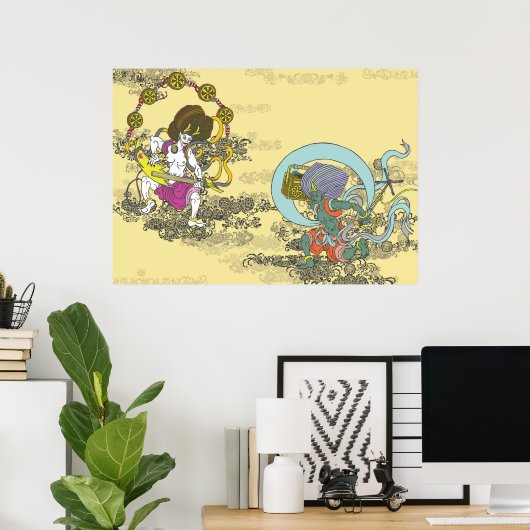 古井のポスター ポスター (ホームオフィス)