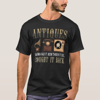 古代おばあちゃんアンティークコレクター Tシャツ