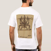 古代かいサーファー Tシャツ (裏面)