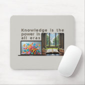 古代からデジタル:知識大国の時代 マウスパッド (マウス)