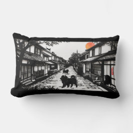 古代ささやきチョウ ランバークッション