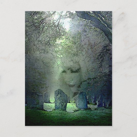 古代のやり方 ポストカード (正面)