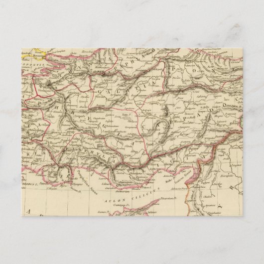 古代のアジアマイナー ポストカード (正面)