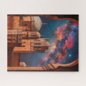 古代のアーチを通る宇宙観 ジグソーパズル (横)