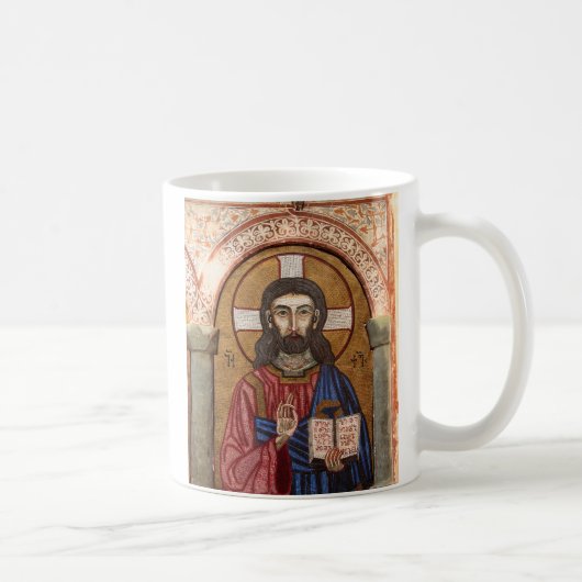 古代のイエス・モザイク コーヒーマグカップ (右)