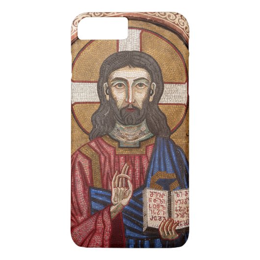 古代のイエス・モザイク Case-Mate iPhoneケース (裏面)