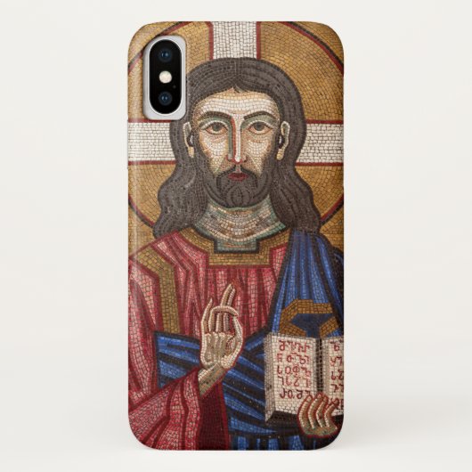 古代のイエス・モザイク Case-Mate iPhoneケース (裏面)