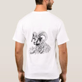古代のウリアル：ワイルドスピリット Tシャツ (裏面)