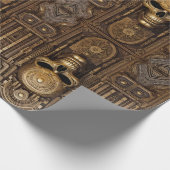 古代のエレガンス:ケルトとエジプトの融合ラピン ラッピングペーパー (角)