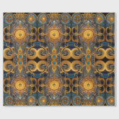 古代のエレガンス:ケルトとエジプト融合 ラッピングペーパー (フラット)