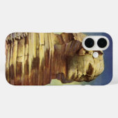 古代のギーザの大スフィンクス、エジプトのピラミッド Case-Mate iPhoneケース (裏面 (横))
