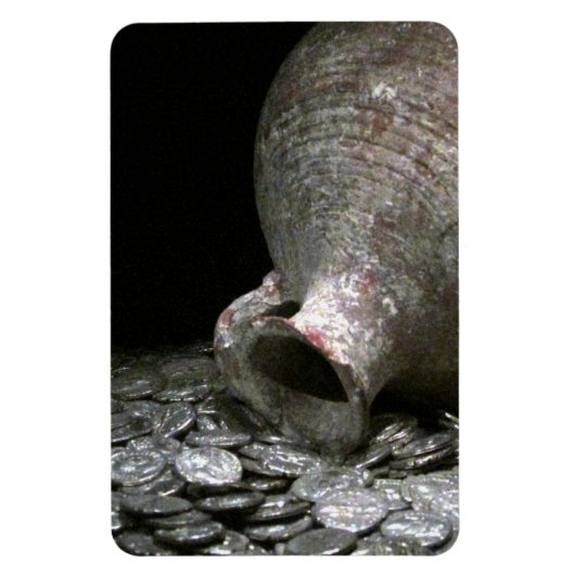 古代のコイン芸術 マグネット (縦)