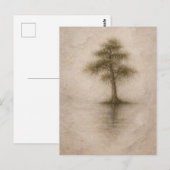 古代のサイプレス | 風景画 | ポストカード (正面/裏面)