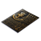古代のシンボルと神秘的な人工物のデザイン ノートブック (左側)