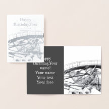 古代のフットブリッジペンシラートモノクロ