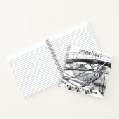 古代のフットブリッジペンシラート ノートブック (内部)