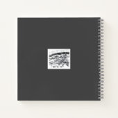 古代のフットブリッジペンシラート ノートブック (裏面)