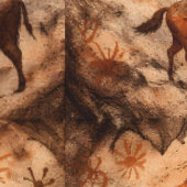 古代のマンモス スケッチ 洞窟壁画の壁紙 壁紙 (縫い目)